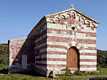 Chiaramonti: chiesa di Santa Maria Maddalena de Orria Pithinna: facciata