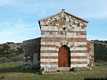 Chiaramonti: chiesa di Santa Maria Maddalena de Orria Pithinna: facciata