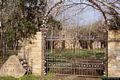 Collinas-Santuario di Santa Maria Bangiargia: cancello di ingresso al parco