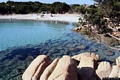Arzachena-Costa Smeralda: la spiaggia sud est di Capriccioli