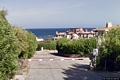 Arzachena-Costa Smeralda: ingesso del complesso della Dolce Sposa progettato da Luigi Vietti