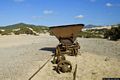 Arbus: il piscinas: vagoni minerari sulle dune di Piscinas