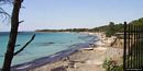 Quartu Sant’Elena: veduta della spiaggia di Capitana dalla strada verso Is Mortorius