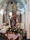 Cuglieri: chiesa della Beata Vergine del Carmelo: la statua portata nella chiesa