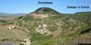 Cuglieri-Veduta della collina di Corchinas dove è stata edificata l’acropoli della città di Cornus