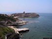 Cuglieri-S’Archittu: scogliere lungo la costa verso l’arco naturale