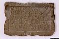 Curcuris-La targa commemorativa rinvenuta in località Genna Angius