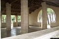 Decimoputzu: chiesa di San Basilio Magno: il portico