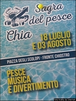 Domus de Maria-Manifesto della sagra del Pesce