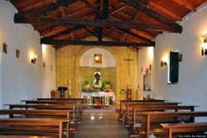 Domus de Maria: chia: interno della chiesa dello Spirito Santo Domus de Maria: chia: interno della chiesa dello Spirito Santo