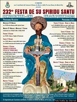 Domus de Maria: chia: manifesto della festa dello Spirito Santo Domus de Maria: chia: manifesto della festa dello Spirito Santo