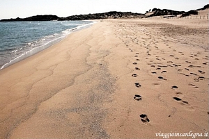 Domus de Maria-La lunga spiaggia di Porto Campana