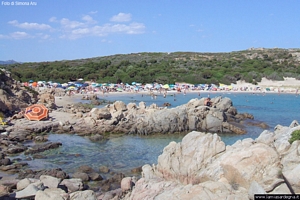 Domus de Maria-La spiaggia di Cala Cipolla