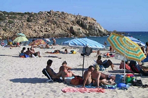 Domus de Maria-La spiaggia di Cala Cipolla