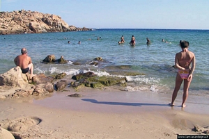 Domus de Maria-La spiaggia di Cala Cipolla