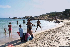 Domus de Maria-Sulla spiaggia di Cala Cipolla