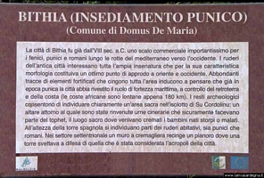 Domus de Maria: i resti dell’antica città fenicio punica di Bithia Domus de Maria: i resti dell’antica città fenicio punica di Bithia