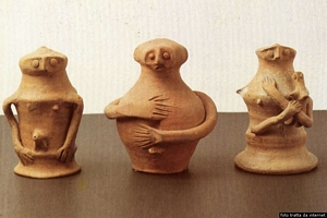 Domus de Maria-A Bithia il Tempio di Bes: statuette fittili rinvenute in una stipe votiva