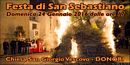 Donorì-manifesto della festa di San Sebastiano