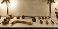 Dorgali-Museo Archeologico: materiali litici, raschiatoi ed altri reperti preistorici