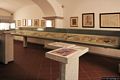 Dorgali-Museo Salvatore Fancello: la sala con esposto il Disegno ininterrotto