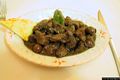 Dorgali: il ristorante Colibrì: spezzatino di cinghiale