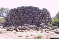 Dorgali: il nuraghe Neule: veduta dal retro