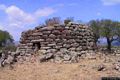 Dorgali: il nuraghe Neule: veduta frontale
