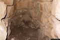 Dorgali: il nuraghe Neule: il particolare di una nicchia laterale