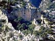 Dorgali-Villaggio di Tiscali: veduta della dolina di Tiscali dall’elicottero Dorgali-Villaggio di Tiscali: veduta della dolina di Tiscali dall’elicottero