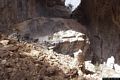 Dorgali-Villaggio di Tiscali: resti delle capanne del villaggio nuragico