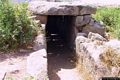 Dorgali-tomba di giganti tomba di giganti S’Ena de Thomes: corridoio funebre all’interno della tomba