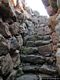 Dorgali-Cala Gonone:nuraghe Mannu: Ingresso del nuraghe