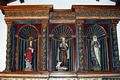 Dualchi: chiesa di Sant’Antonio Abate: altare ligneo Dualchi: chiesa di Sant’Antonio Abate: altare ligneo