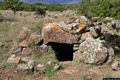 Dualchi-Fonte sacra Cubas: veduta della fonte