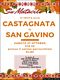 Elini: locandina della sagra della Castagna ossia Castagnata di San Gavino