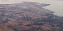 Elmas: veduta dell’abitato dall’alto Elmas: veduta dell’abitato dall’alto