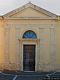 Elmas: chiesa parrocchiale di San Sebastiano Martire: il portale in bronzo