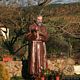 Erula: cabrana: la statua di San Pio da Pietralcina