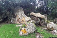 Erula-Basile: resti del nuraghe Nuragheddu