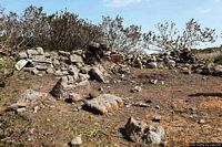 Erula-Giagone: parte superficiale della tomba di giganti sita in localit&agrave; Giagone