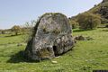 Florinas-domus de janas di Campu luntanu: facciata con l’ingresso principale