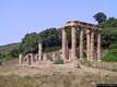 Fluminimaggiore-tempio di Antas: il particolari delle colonne