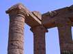 Fluminimaggiore-tempio di Antas: il particolari delle colonne