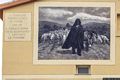 Fonni-Murale dedicato 'Ai pastori transumanti di Fonni' in alto