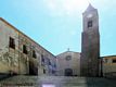 Fonni-Basilica della Madonna dei Martiri: la chiesa vista dal cortile