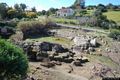 Fordongianus-Anfiteatro romano: veduta d’insieme dei resti attuali
