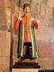Fordongianus-Santuario di San Lussorio: statua di San Lussorio