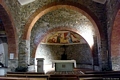Gadoni-chiesa di Santa Marta: interno verso il presbiterio