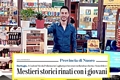 Gadoni-L’amico Nicola Polla nella sua tabaccheria edicola multifunzionale